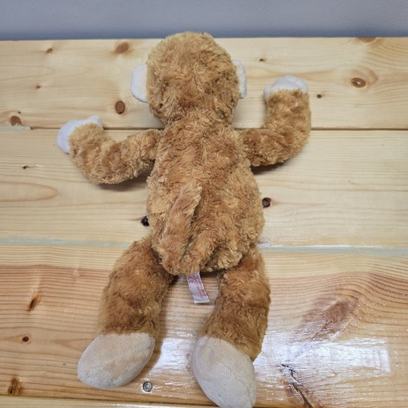 Teddy Hermann Monkey Plush 13” Brown Stuffed Animal Toy Made in Germany - Picture 4 of 8